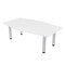 Skutchi Designs 45.25 in W, 71.5 in L, 29 in H, Engineered Wood Top, White HAR-HEXIR-4672-PT-09 - alternate 1